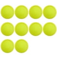 GoldHub 10Pcs 64MM Air Hockey Pucks Heavy Duty Plastic Lightweight