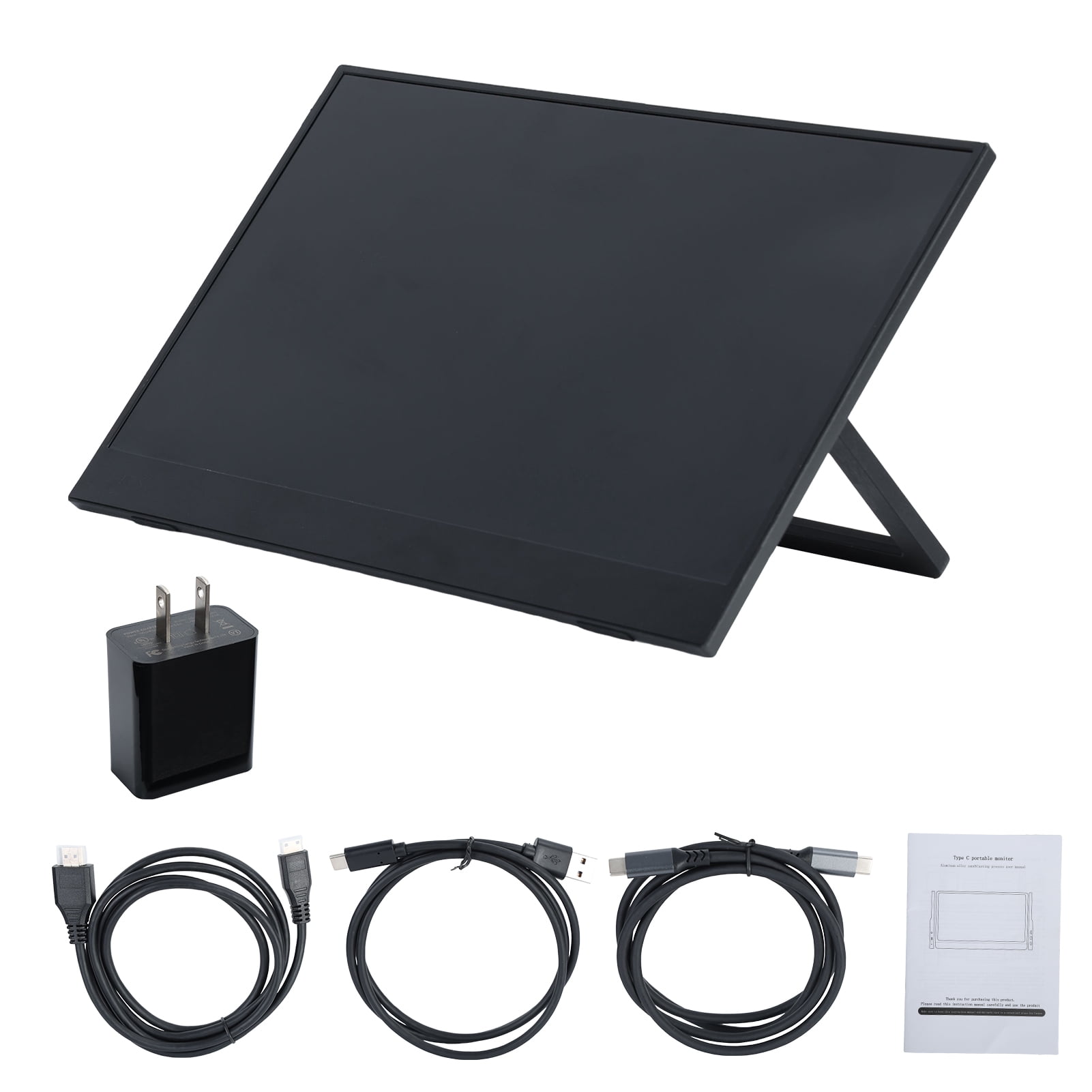 GoldHub 14-Inch Portable Monitor 1920x1080P IPS Built-in Speaker Mini ...