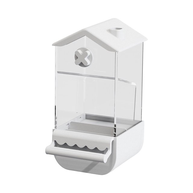 GoldHub Automatic Bird Feeder Large Capacity Seeds Dispenser with Perch