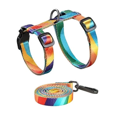 GoldHub Cat Harness And Leash Set Escape Proof Soft Adjustable Kitten Harness Walking Travel Traction Rope for Small Medium Large Cats