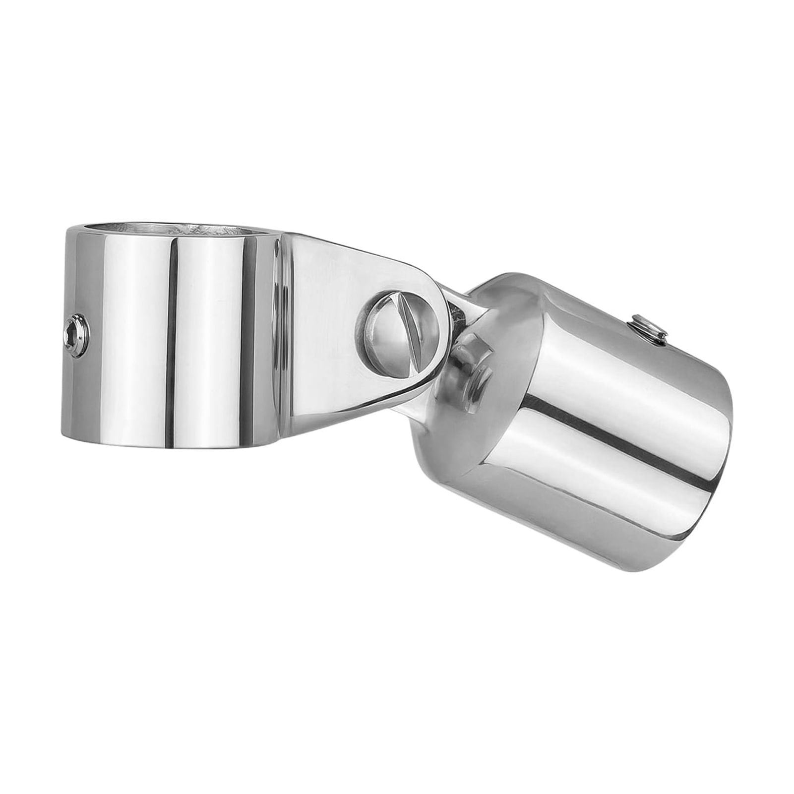 SHENGHUISS 316 Stainless Steel Bimini Top Cap Eye End Boat Fittings - 1-1/4 Inch Round Tubing, 4 Pack With Hex Key