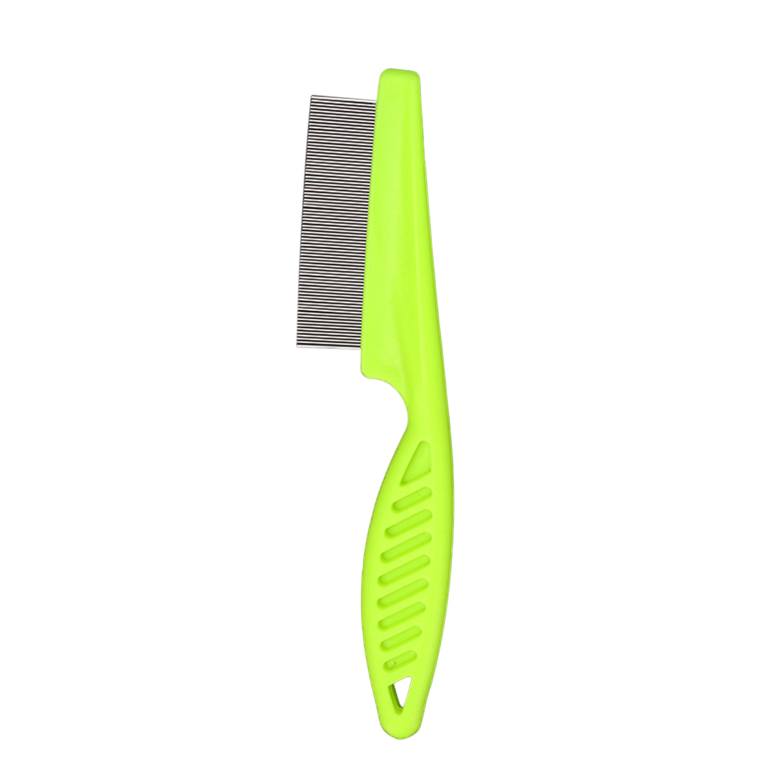 GoldHub Pet Louse Comb Stainless Steel Narrow Smooth Tooth Hanging Hole