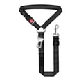 thumbnail image 1 of GoldHub Removable Dog Seat Belt Harness Dog Car Seat Leash Restraint Adjustable Reflective Dog Seatbelt Tether for Vehicle Headrest, 1 of 10