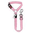 thumbnail image 1 of GoldHub Removable Dog Seat Belt Harness Dog Car Seat Leash Restraint Adjustable Reflective Dog Seatbelt Tether for Vehicle Headrest, 1 of 10