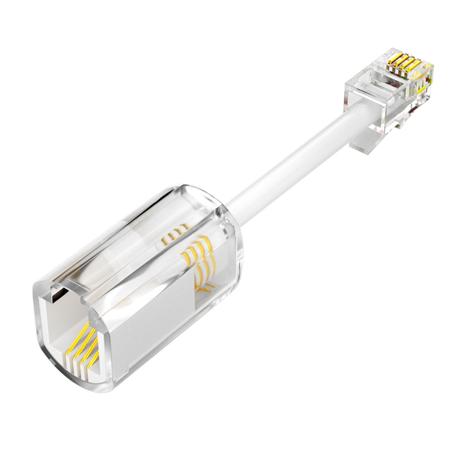 GoldHub Telephone Cord Detangler 360 Degree Rotating AntiTangle RJ9