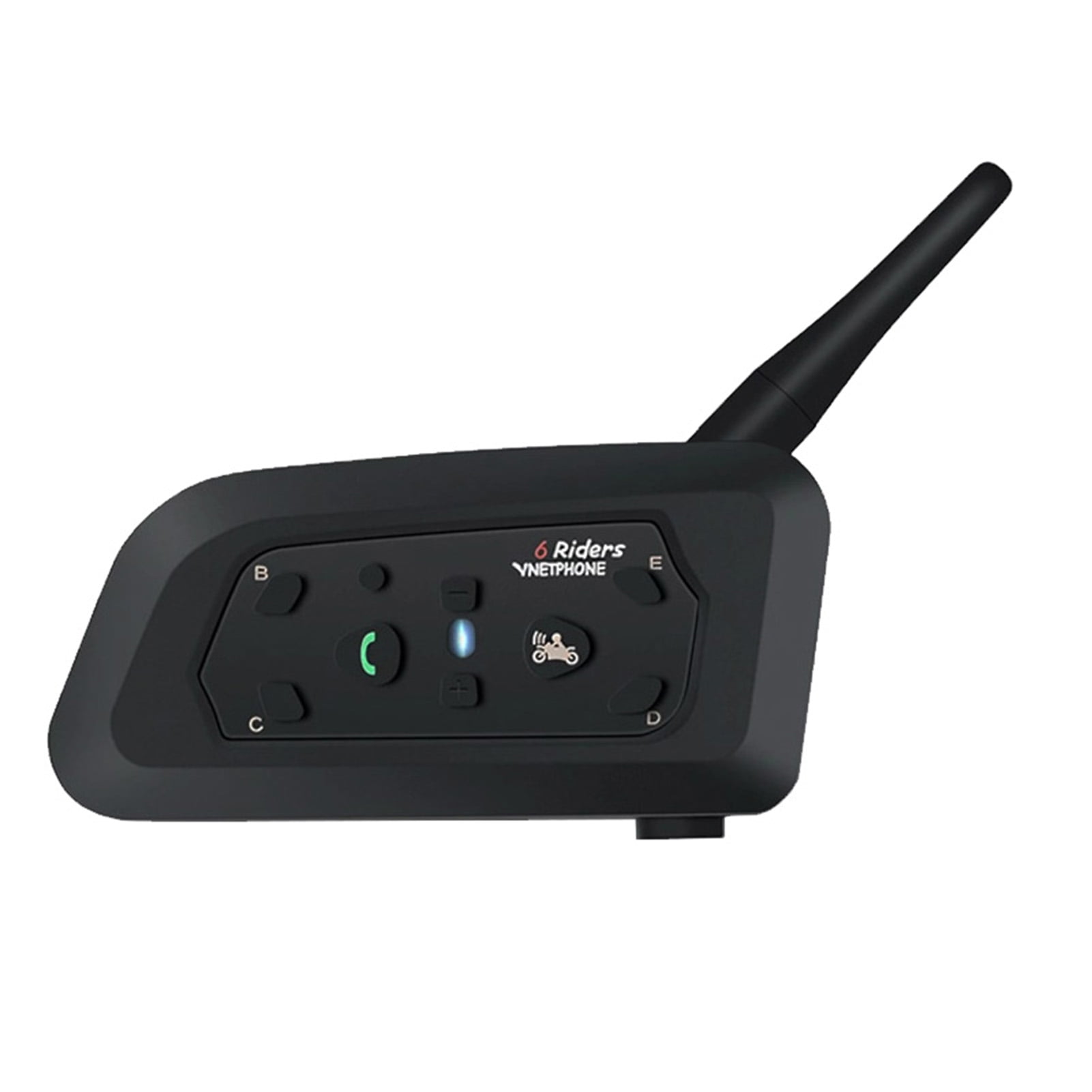 GoldHub V6-1200 Motorbike Intercom Noise Reduction 1200m Distance Anti ...