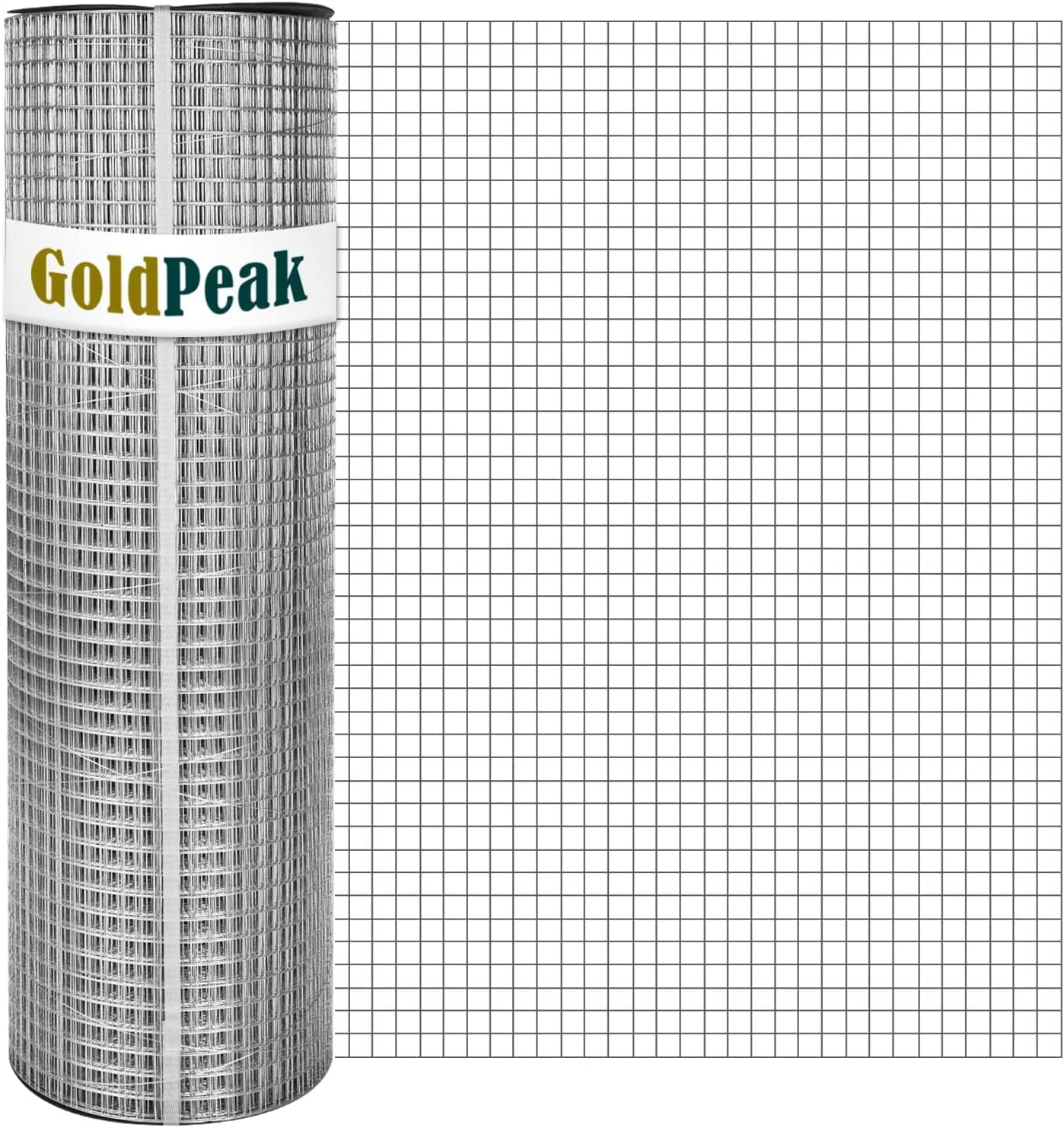 GoldPeak Hardware Cloth 1/2 inch 6ft x 100ft 19 Gauge Chicken Wire