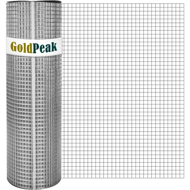 GoldPeak Hardware Cloth 1/2 inch 6ft x 100ft 19 Gauge Chicken Wire