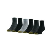 GOLDTOE Edition Mens Cushion Ankle Socks, 6-Pack