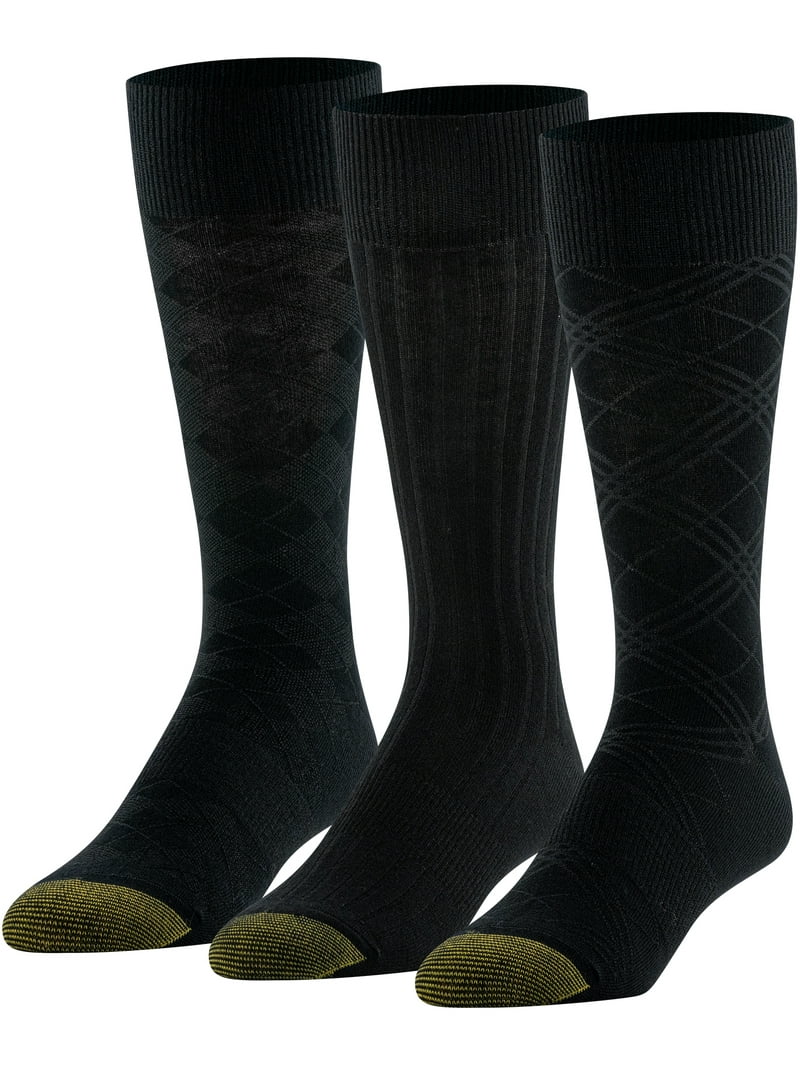 slim fit dress slacks Gold Toe Mens Metropolitan Nylon Blend Dress Sock main image 0
