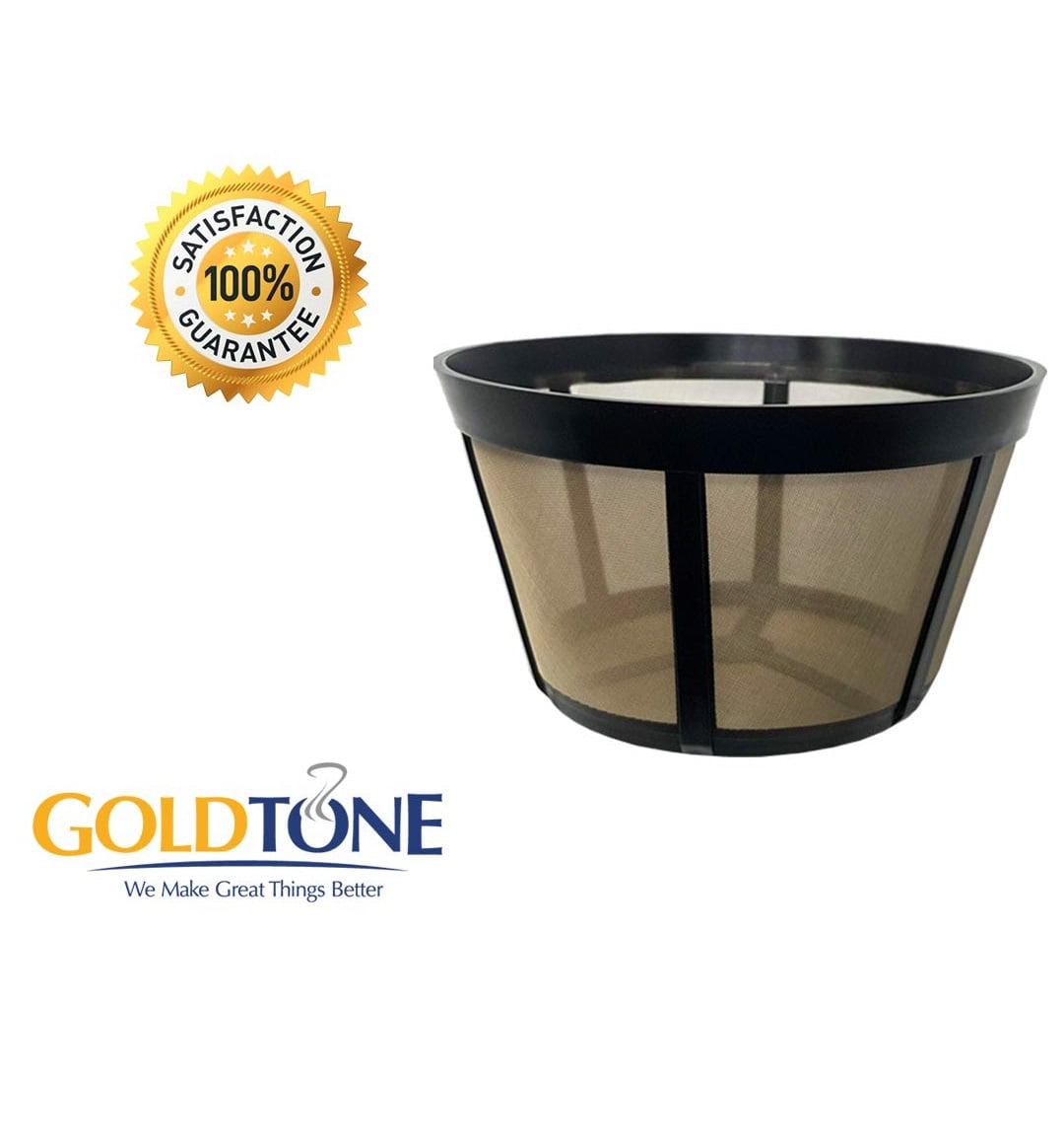 GoldTone Reusable 8-12 Cup Basket Filter Replacement Fits ALL Black and Decker  Coffee Machines and Brewers, BPA Free (1 Pack) - Bed Bath & Beyond -  28173842