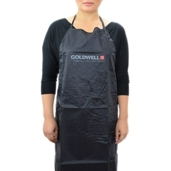 GoldWell Cutting Apron, Black, Pack of 2 w/ Sleek Teasing Comb