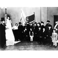 thumbnail image 1 of Golda Mabovitch (Meir) As The Statue Of Liberty In The Young Poale Zion Pageant In Milwaukee. May 19 History (36 x 24), 1 of 1