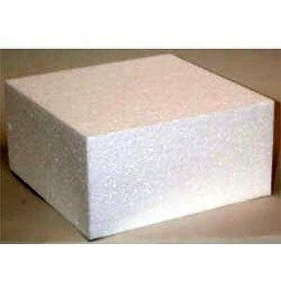 Golda's Kitchen Square Cake Dummy - 16"  4"H