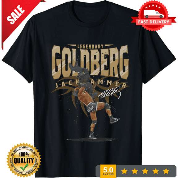 Goldberg Legendary Jackhammer Black T-shirt, LIMITED EDITION-TH64001