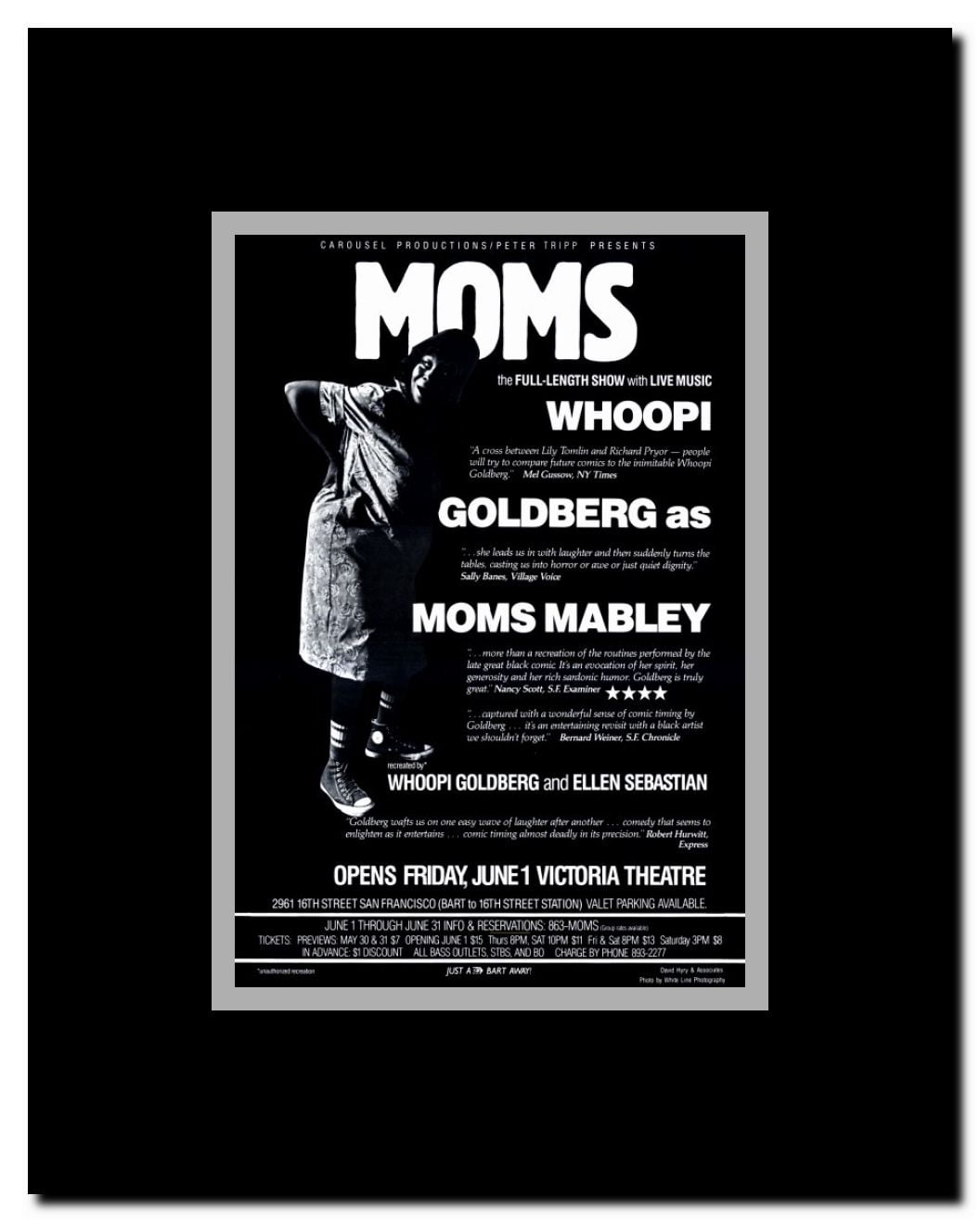 Goldberg Whoopi Framed Movie Poster