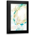 thumbnail image 1 of Goldberger, Jennifer 10x14 Black Modern Framed Museum Art Print Titled - Pastel Movement I, 1 of 5