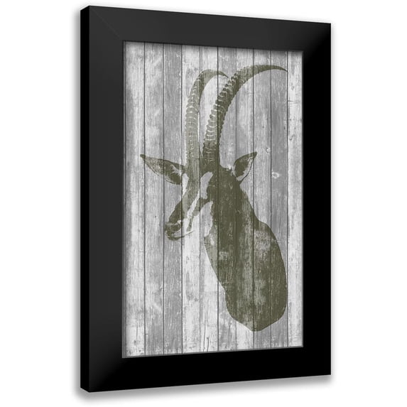 Goldberger, Jennifer 10x14 Black Modern Framed Museum Art Print Titled - Rustic Bust II