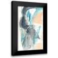 thumbnail image 1 of Goldberger, Jennifer 10x14 Black Modern Framed Museum Art Print Titled - Scribble and Splash II, 1 of 5