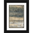 thumbnail image 1 of Goldberger, Jennifer 10x14 Black Ornate Wood Framed with Double Matting Museum Art Print Titled - Earthen Lines II, 1 of 4