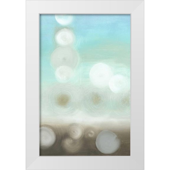 Goldberger, Jennifer 10x14 White Modern Wood Framed Museum Art Print Titled - Dewdrops II