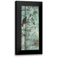 thumbnail image 1 of Goldberger, Jennifer 10x18 Black Modern Framed Museum Art Print Titled - Whimsical Silhouette I, 1 of 5
