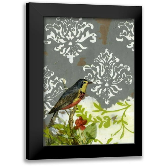 Goldberger, Jennifer 11x14 Black Modern Framed Museum Art Print Titled - Victorian Whimsy I