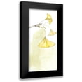 thumbnail image 1 of Goldberger, Jennifer 11x18 Black Modern Framed Museum Art Print Titled - Ginkgo Triptych III, 1 of 5