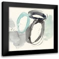 thumbnail image 1 of Goldberger, Jennifer 12x12 Black Modern Framed Museum Art Print Titled - Cool Rounds II, 1 of 5