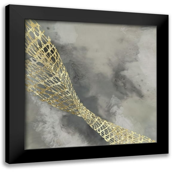 Goldberger, Jennifer 12x12 Black Modern Framed Museum Art Print Titled - Custom Cloud Matrix II