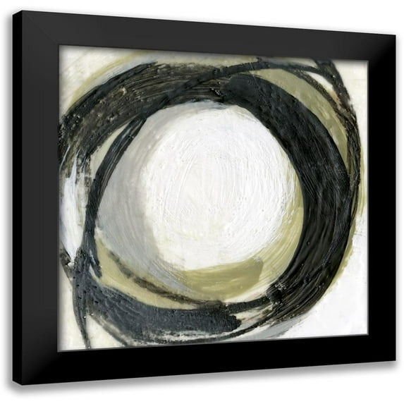 Goldberger, Jennifer 12x12 Black Modern Framed Museum Art Print Titled - Light in the Center I