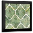 thumbnail image 1 of Goldberger, Jennifer 12x12 Black Modern Framed Museum Art Print Titled - Metric Link II, 1 of 5