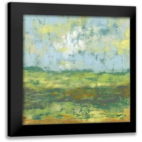 Goldberger, Jennifer 12x12 Black Modern Framed Museum Art Print Titled - Sunfield II