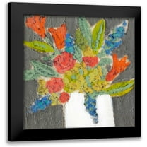 Goldberger, Jennifer 12x12 Black Modern Framed Museum Art Print Titled - Susans Garden II