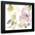 thumbnail image 1 of Goldberger, Jennifer 12x12 Black Modern Framed Museum Art Print Titled - Sweet Petals and Leaves VI, 1 of 5