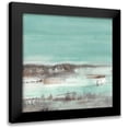 thumbnail image 1 of Goldberger, Jennifer 12x12 Black Modern Framed Museum Art Print Titled - Winter Mint II, 1 of 5