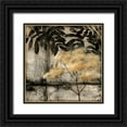 thumbnail image 1 of Goldberger, Jennifer 12x12 Black Ornate Wood Framed with Double Matting Museum Art Print Titled - Natures Breath IV, 1 of 4