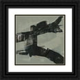 thumbnail image 1 of Goldberger, Jennifer 12x12 Black Ornate Wood Framed with Double Matting Museum Art Print Titled - Ode an Kline VI, 1 of 4