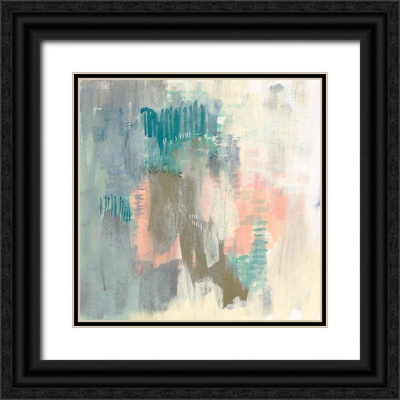 Goldberger, Jennifer 12x12 Black Ornate Wood Framed with Double Matting Museum Art Print Titled - Sweet Layers I