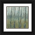 thumbnail image 1 of Goldberger, Jennifer 12x12 Black Ornate Wood Framed with Double Matting Museum Art Print Titled - Transitional Treeline I, 1 of 4