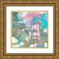 thumbnail image 1 of Goldberger, Jennifer 12x12 Gold Ornate Wood Framed with Double Matting Museum Art Print Titled - Macro Zoom IV, 1 of 4