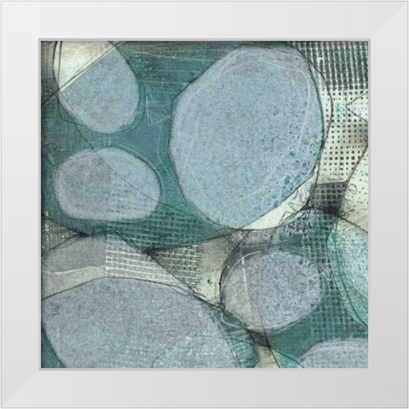 Goldberger, Jennifer 12x12 White Modern Wood Framed Museum Art Print Titled - Intersected I