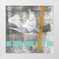 thumbnail image 1 of Goldberger, Jennifer 12x12 White Modern Wood Framed Museum Art Print Titled - Vector I, 1 of 4