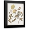 thumbnail image 1 of Goldberger, Jennifer 12x14 Black Modern Framed Museum Art Print Titled - Book-Pressed Flowers I, 1 of 5