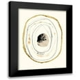 thumbnail image 1 of Goldberger, Jennifer 12x14 Black Modern Framed Museum Art Print Titled - Paper, Gold and Smoke I, 1 of 5