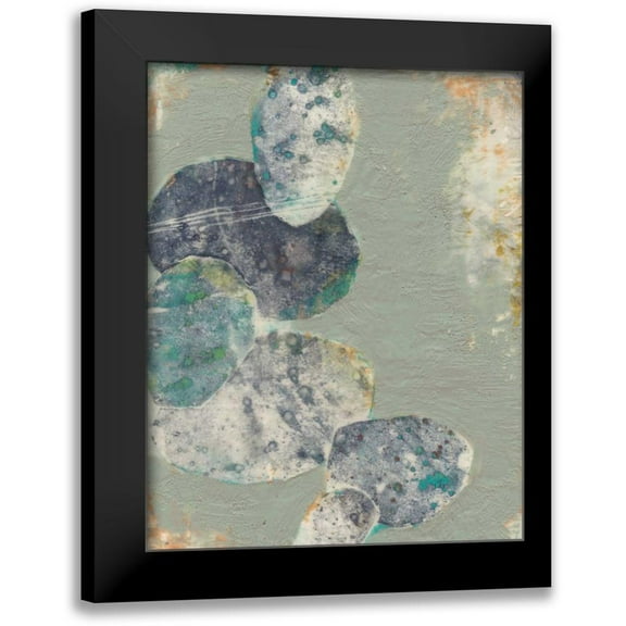 Goldberger, Jennifer 12x14 Black Modern Framed Museum Art Print Titled - Rock Formations II