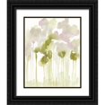 thumbnail image 1 of Goldberger, Jennifer 12x14 Black Ornate Wood Framed with Double Matting Museum Art Print Titled - Aquarelle Forest I, 1 of 4