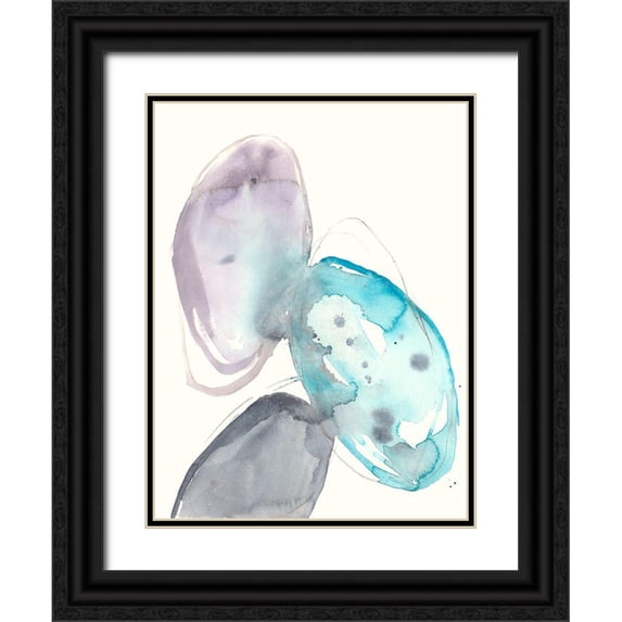 Goldberger, Jennifer 12x14 Black Ornate Wood Framed with Double Matting Museum Art Print Titled - Orb Connection II