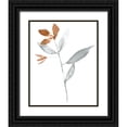 thumbnail image 1 of Goldberger, Jennifer 12x14 Black Ornate Wood Framed with Double Matting Museum Art Print Titled - Simple Stem II, 1 of 4
