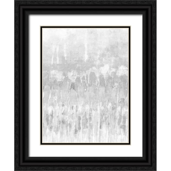 Goldberger, Jennifer 12x14 Black Ornate Wood Framed with Double Matting Museum Art Print Titled - White Coast II